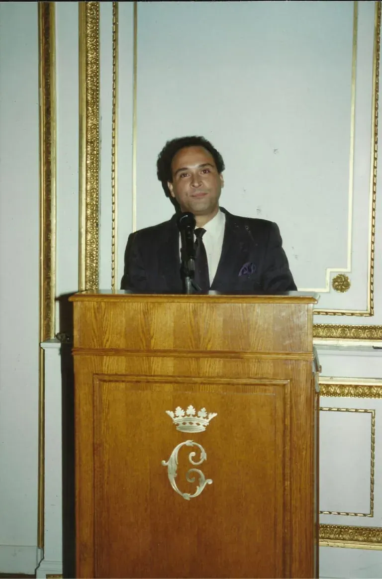 Najib Mountassir at Hotel de Crillon Paris