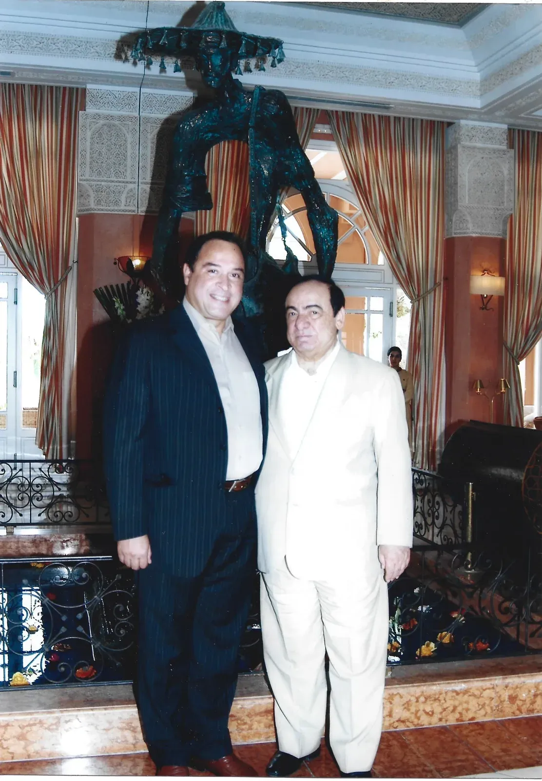 Najib Mountassir with Sabah Fakhri